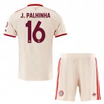 Nogometni Dresovi FC Bayern München J. Palhinha 16 Dječji Treći 2024-25 Kratkih Rukava